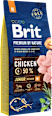 Premium by Nature granule pro psy Junior M s kuřecím masem Brit
