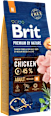 Premium by Nature granule pro psy Adult M s kuřecím masem Brit