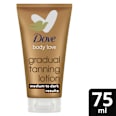 body love samoopalovací tělové mléko summer revived medium to dark Dove