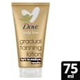 body love samoopalovací tělové mléko summer revived light to medium Dove