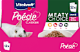 Nassfutter Katze, Fleisch in Soße, Poésie Classique, Multipack (12x85 g) Vitakraft