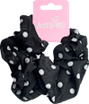 Scrunchy gumica za kosu – crna s bijelim točkicama ACCESSOIRES