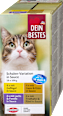 Nassfutter Katze Schalen-Variation in Sauce Dein Bestes