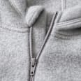 Jacke aus Wolle mit Kapuze & Vario-Ärmel, grau, Gr.  62/68 ALANA