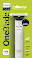 Rasoio elettrico OneBlade Intimate Donna PHILIPS OneBlade