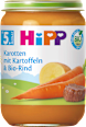 Menü Karotten mit Kartoffeln und Bio-Rind ab dem 5.Monat HiPP