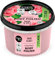 tělový peeling růže a sůl organic shop