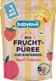 BIO pyré na zamrazenie - jablko a jahoda babylove
