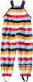 Regenhose mit Futter & Streifen-Muster, rot & blau & gelb, Gr. 86/92 PUSBLU
