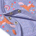 Body Langarm mit Einhorn-Muster, lila, Gr.  86/92 ALANA