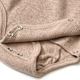 Set mit Wickelbody und Hose mit Mitwachsfunktion, beige, Gr. 50/56 ALANA