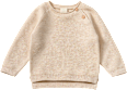 Pullover aus Strick mit Wolle & Raglan-Ärmeln, beige, Gr. 80 ALANA