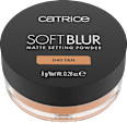 sypký pudr Soft Blur Matte 040 Tan CATRICE