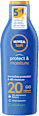 protect & moisture losion za sunčanje, SPF 20 NIVEA SUN