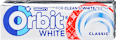 Rágógumi drazsé white classic Orbit
