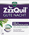 WICK ZzzQuil Gute Nacht Ein - & Durchschlafen Tabletten 28 St WICK