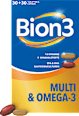 Bion3 Multi & Omega-3, 30 Tabletten und 30 Kapseln Bion3