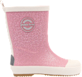 Gummistiefel mit Glitzer, rosa & beige, Gr. 26/27 Mikk-Line