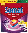 Geschirrspül-Tabs All in 1 Extra Zitrone & Limette Vorteilspack Somat