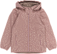 Softshelljacke mit Herz-Muster, mauve, Gr. 110/116 Mikk-Line