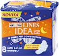 Assorbenti Idea Ultra notte con ali LINES