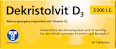 Dekristolvit D3 2000 I.E. Tabletten 90 St Dekristolvit