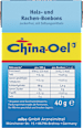 China Oel Hals- und Rachen-Bonbons ohne Zucker China Oel