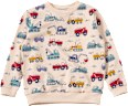 Sweatshirt mit Baustellen-Muster, beige, Gr. 104 ALANA