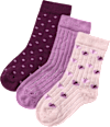 Socken mit Ripp-Struktur, lila, Gr. 23/26 ALANA