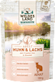 Katzenfutter Huhn & Lachs mit Cranberries und Distelöl Wildes Land
