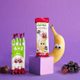 Fruchtriegel Banane, rote Traube und Aronia ab 3 Jahren Freche Freunde