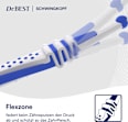 Zahnbürste mit Schwingkopf weich sortiert Dr. Best