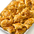 Snack salato con sesamo, tema animaletti  dmBio