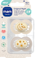 Schnuller Original Night beige 16+ Monate mam