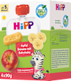 Quetschie Apfel-Banane & Babykeks nach dem 4. Monat (4x90 g) HiPP