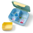 Brotdose mit Fächern Peppa Pig, blau/mint  babylove