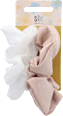 Scrunchie-Set beige und weiß s-he stylecollection