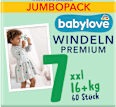 Пелени Premium размер 7 XXL (16+ кг) Jumbopack babylove