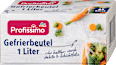 Gefrierbeutel 1 l mit Verschlüssen Profissimo