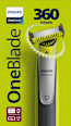 Elektrischer Rasierer, OneBlade 360 Face & Body QP2834/20           PHILIPS OneBlade
