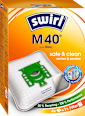 Staubsaugerbeutel M40 MicroPor Plus inkl. 1 Filter Swirl