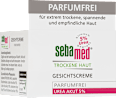 Gesichtscreme trockene Haut Urea Akut parfumfrei sebamed