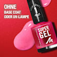 Nagellack Super Gel Jelly 014 Pink To The Berry MANHATTAN Cosmetics