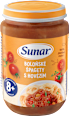 příkrm boloňské špagety s hovězím 8m+ Sunar
