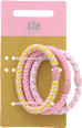 Haargummi-Set geflochten bunt s-he stylecollection