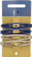 Haarspangen-Set blau gold s-he stylecollection