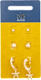 Ohrstecker-Set gold mit Seestern Anhänger s-he stylecollection