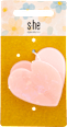 Haarklammer rosa Herzform s-he stylecollection