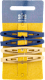Haarspangen-Set blau gold s-he stylecollection