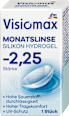 kontaktní čočky měsíční silikonové -2,25 DP visiomax